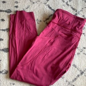 Lululemon fast and free leggings